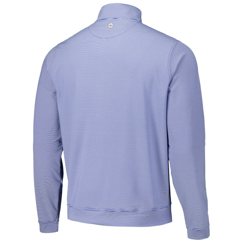 Texas Rangers Peter Millar Perth Sugar Stripe Performance Quarter-Zip Top Online