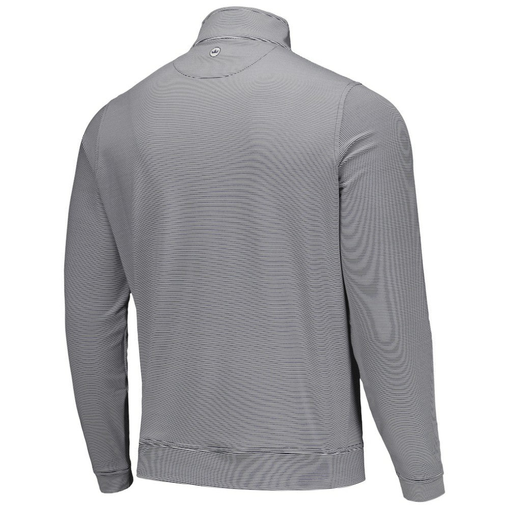 Baltimore Orioles Peter Millar Perth Sugar Stripe Performance Quarter-Zip Top Sale