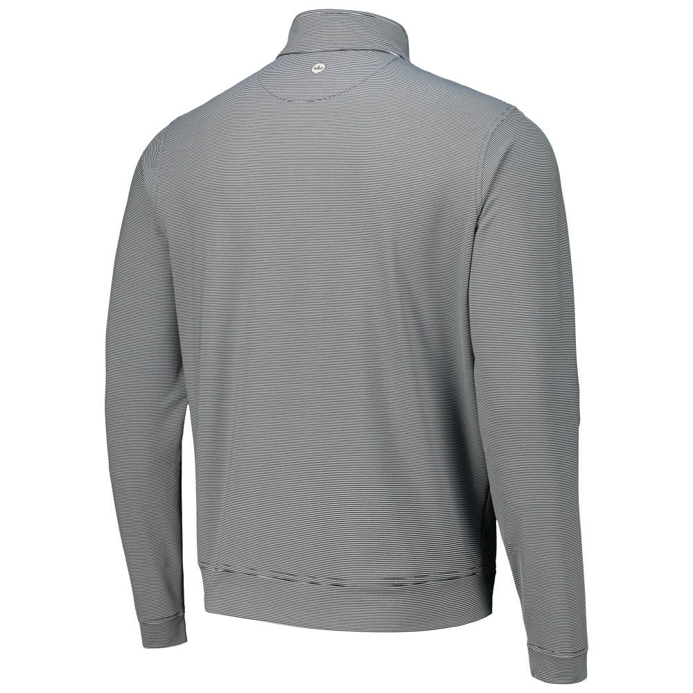 Cincinnati Reds Peter Millar Perth Sugar Stripe Performance Quarter-Zip Top Online