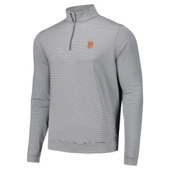 San Francisco Giants Peter Millar Perth Sugar Stripe Performance Quarter-Zip Top Sale