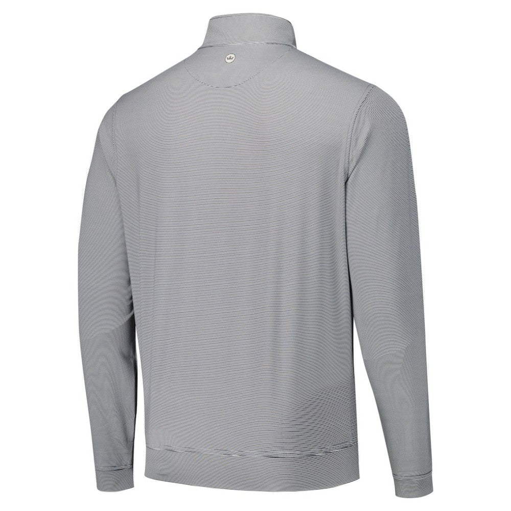San Francisco Giants Peter Millar Perth Sugar Stripe Performance Quarter-Zip Top Sale