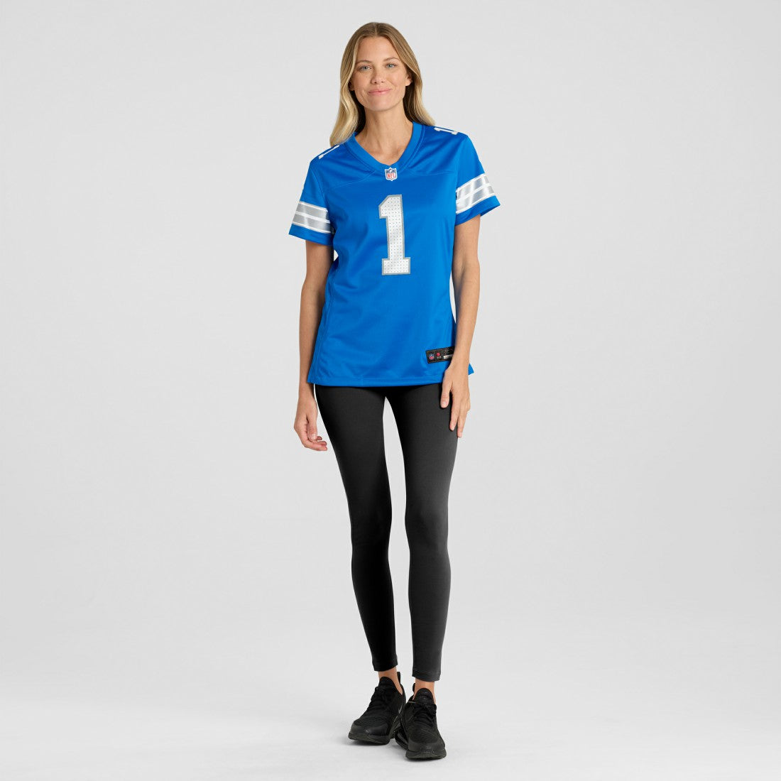 Number 1 Mom Detroit Lions Game Jersey Blue - Nike