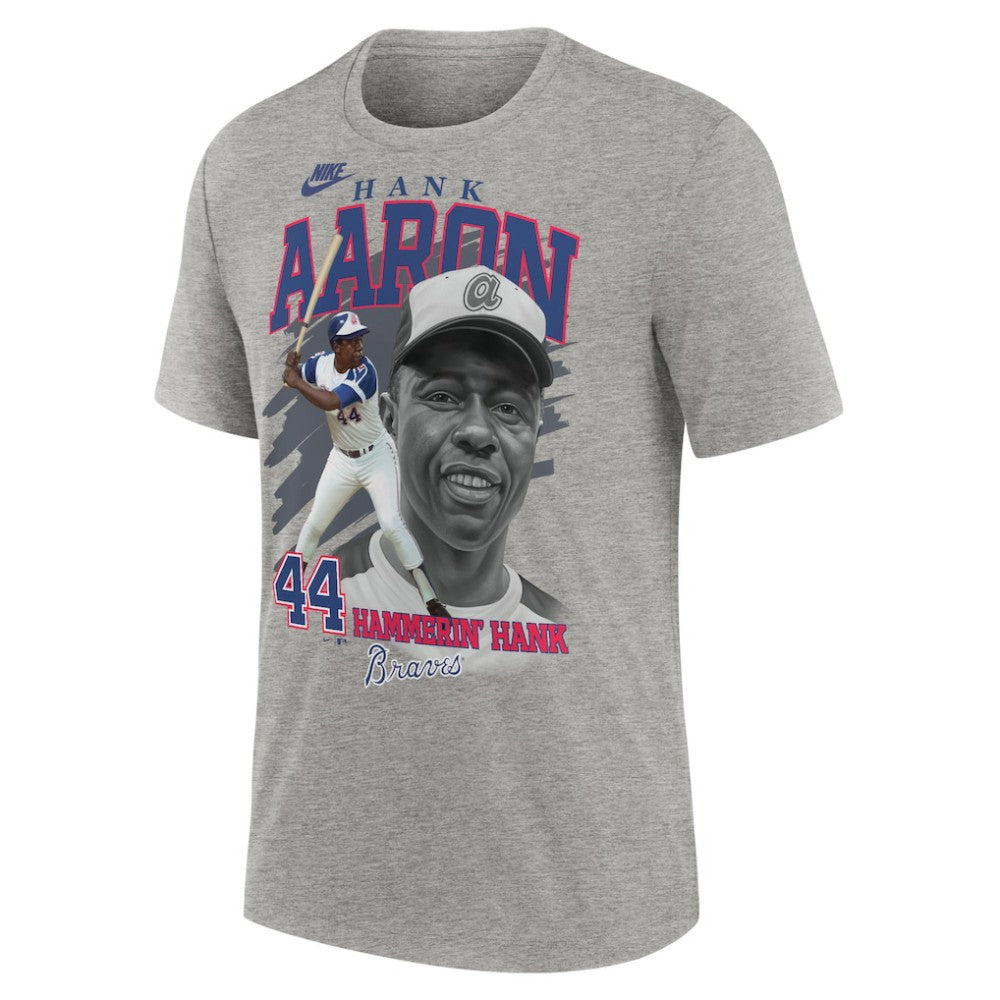 Hank Aaron Atlanta Braves Nike Cooperstown Collection Player Local T-Shirt discount