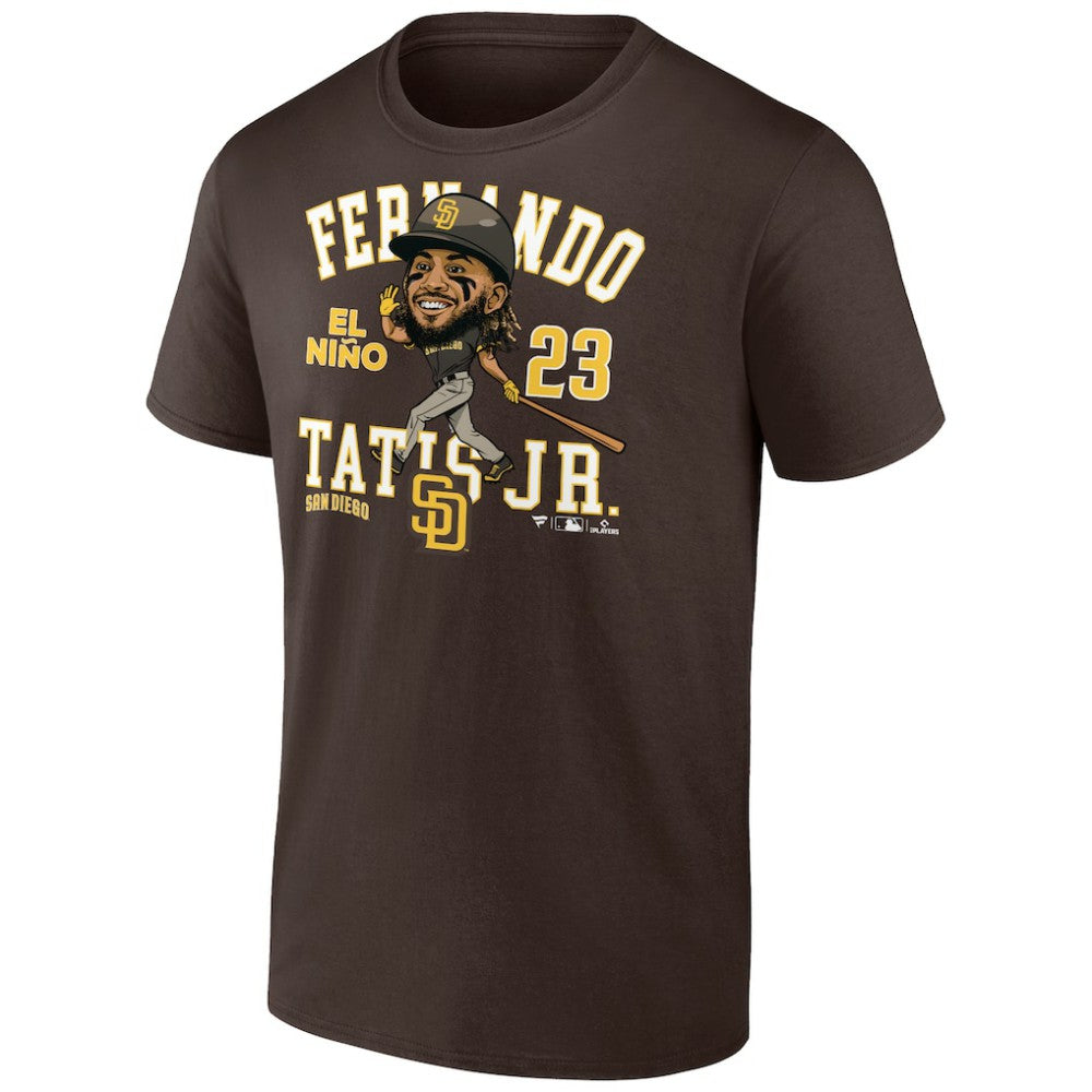 Fernando Tatis Jr. San Diego Padres Fanatics Hometown Caricature T-Shirt On Sale