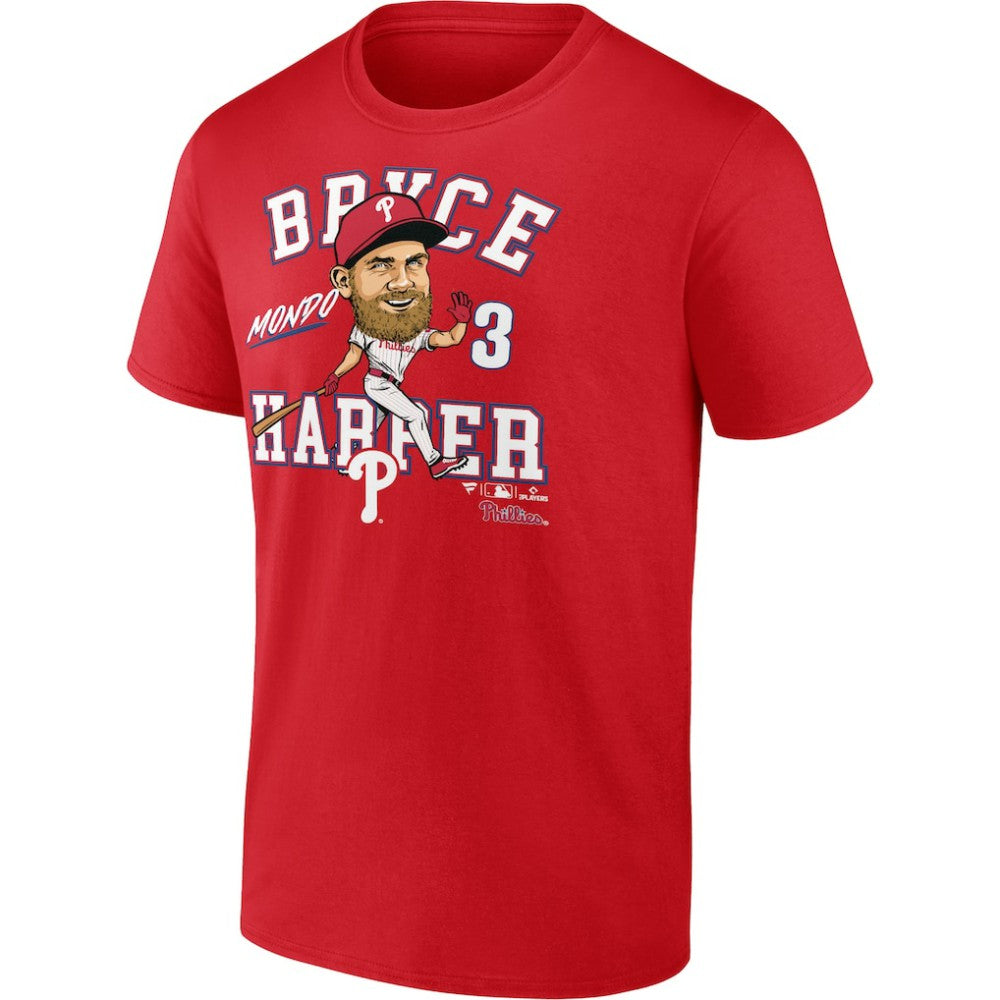 Bryce Harper Philadelphia Phillies Fanatics Hometown Caricature T-Shirt Sale