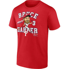 Bryce Harper Philadelphia Phillies Fanatics Hometown Caricature T-Shirt Sale