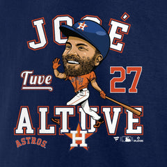 Jose Altuve Houston Astros Fanatics Hometown Caricature T-Shirt Near Me