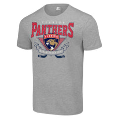 Florida Panthers - Starter Team Logo Graphic T-Shirt Heather Gray