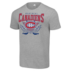 Montreal Canadiens - Starter Team Logo Graphic T-Shirt Heather Gray