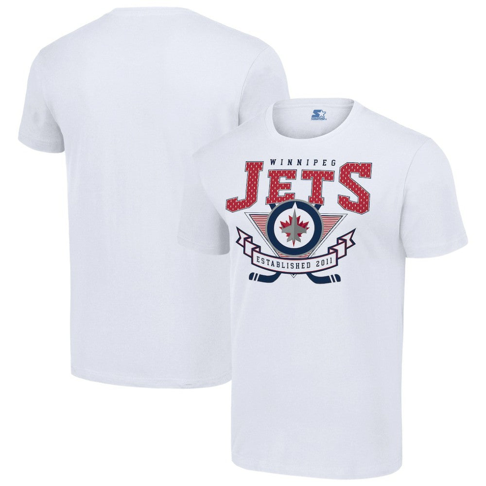 Winnipeg Jets - Starter Team Logo Graphic T-Shirt White