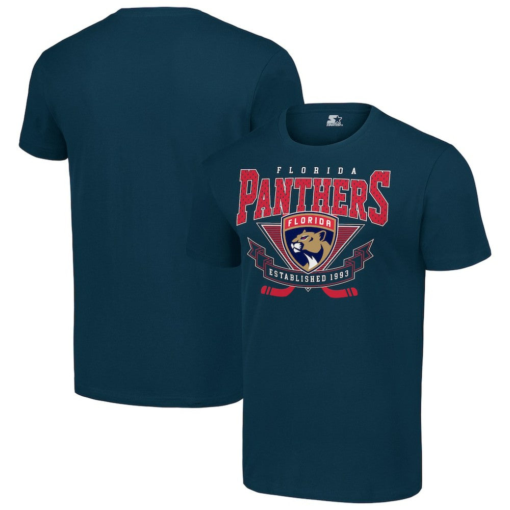 Florida Panthers - Starter Team Logo Graphic T-Shirt Navy
