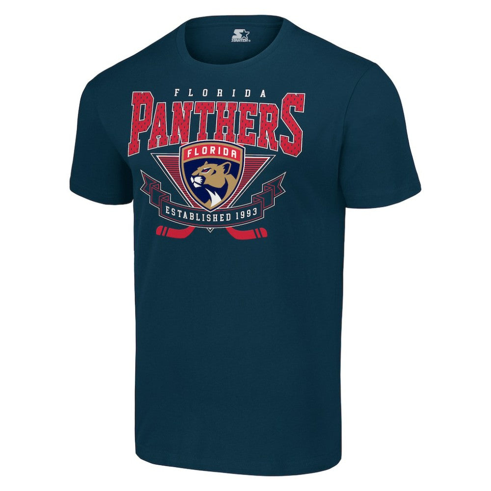Florida Panthers - Starter Team Logo Graphic T-Shirt Navy