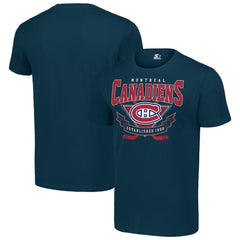 Montreal Canadiens - Starter Team Logo Graphic T-Shirt Navy