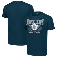 Toronto Maple Leafs - Starter Team Logo Graphic T-Shirt Navy