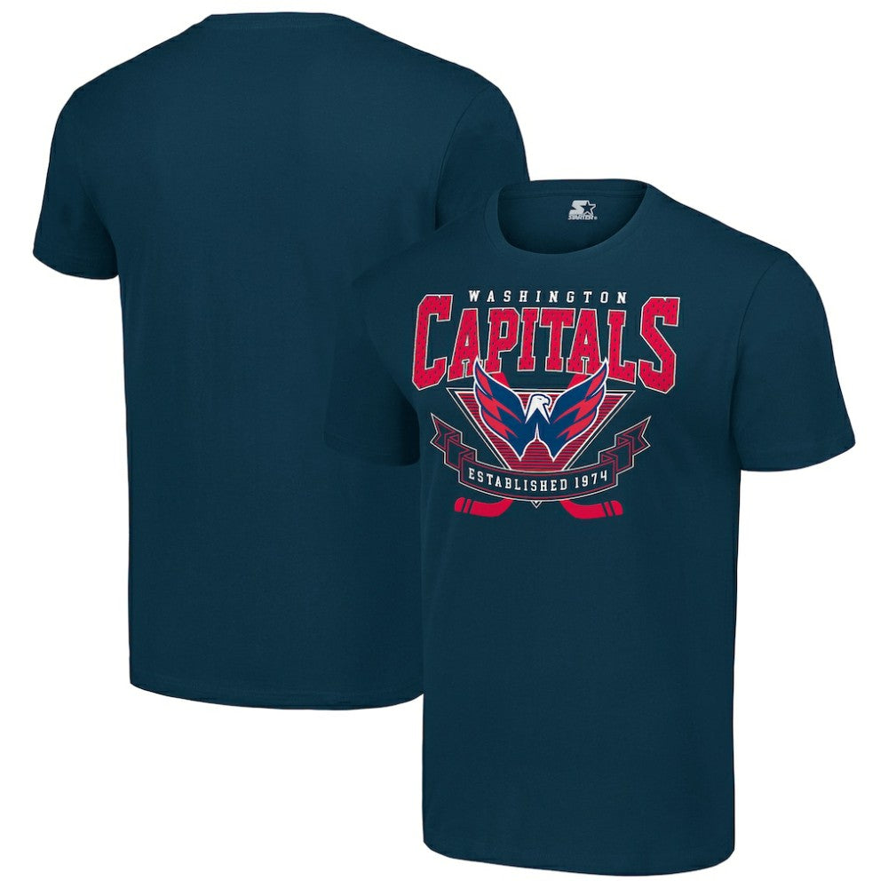 Washington Capitals Starter Team Logo Graphic T-Shirt Navy