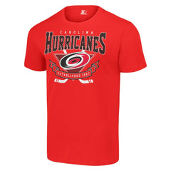 Carolina Hurricanes - Starter Team Logo Graphic T-Shirt Red