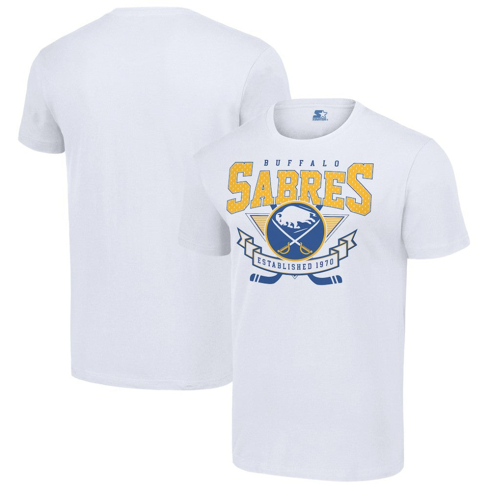 Buffalo Sabres - Starter Team Logo Graphic T-Shirt White