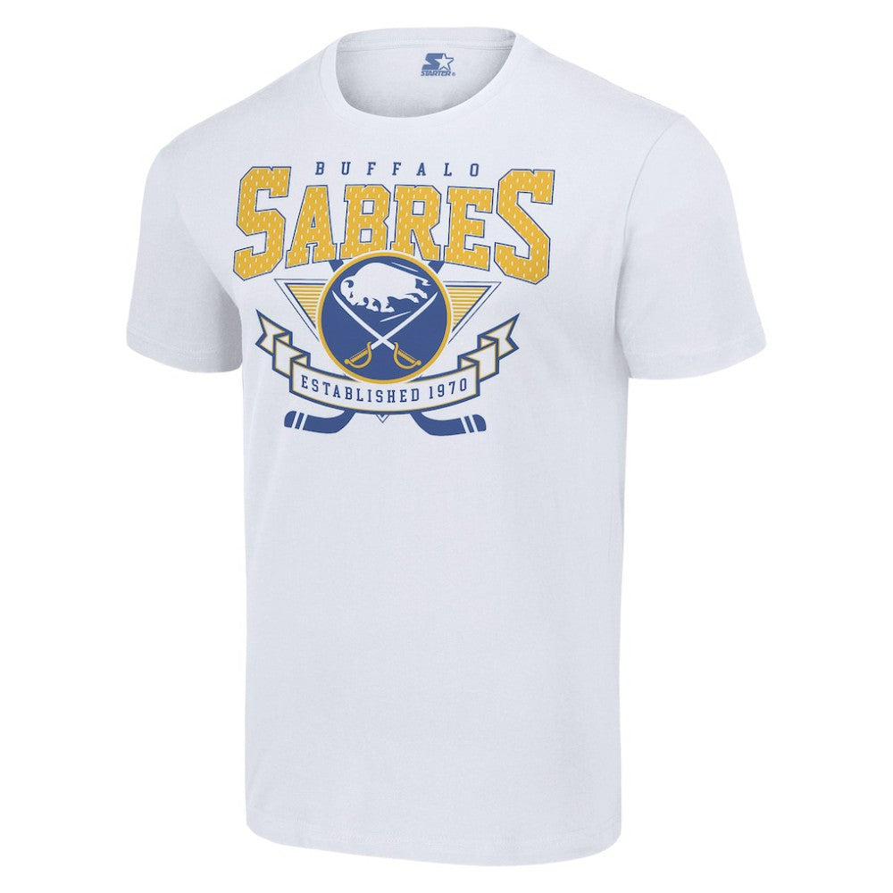 Buffalo Sabres - Starter Team Logo Graphic T-Shirt White