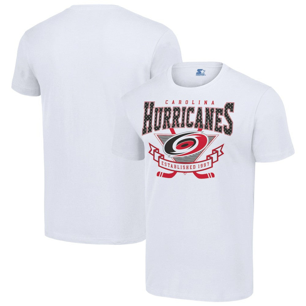 Carolina Hurricanes - Starter Team Logo Graphic T-Shirt White