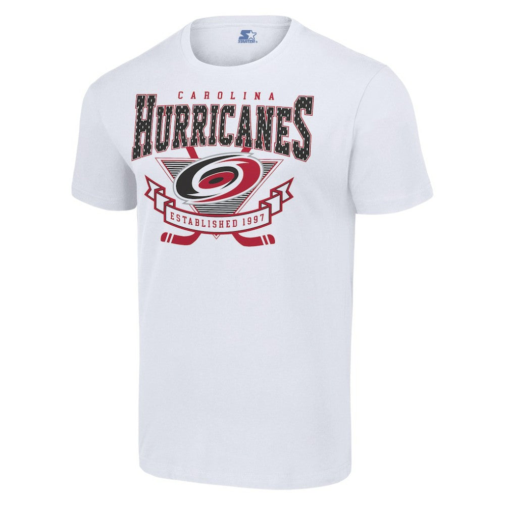 Carolina Hurricanes - Starter Team Logo Graphic T-Shirt White