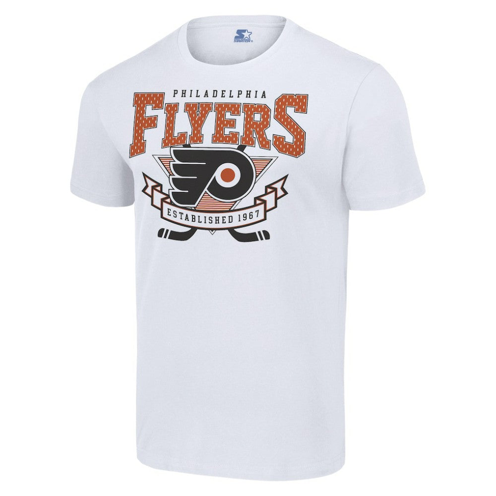 Philadelphia Flyers - Starter Team Logo Graphic T-Shirt White