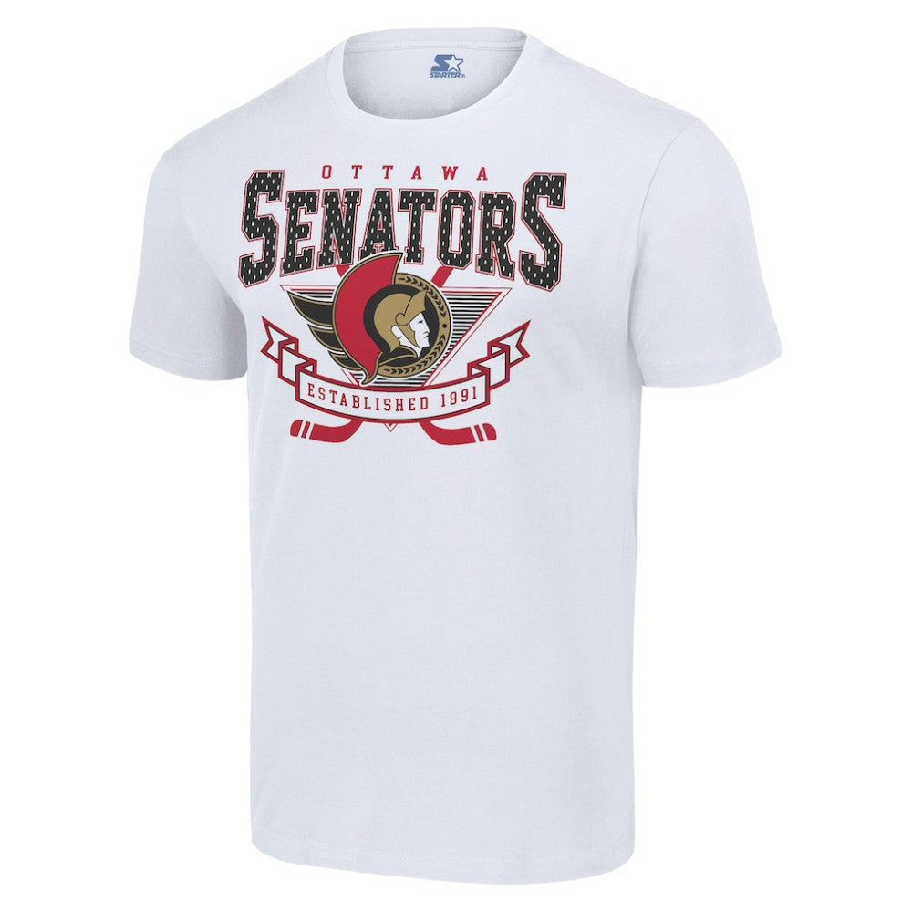 Ottawa Senators - Starter Team Logo Graphic T-Shirt White