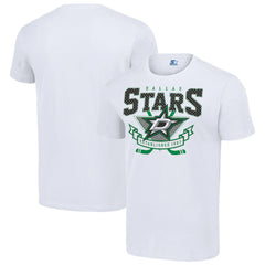 Dallas Stars - Starter Team Logo Graphic T-Shirt White