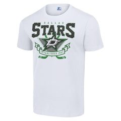 Dallas Stars - Starter Team Logo Graphic T-Shirt White