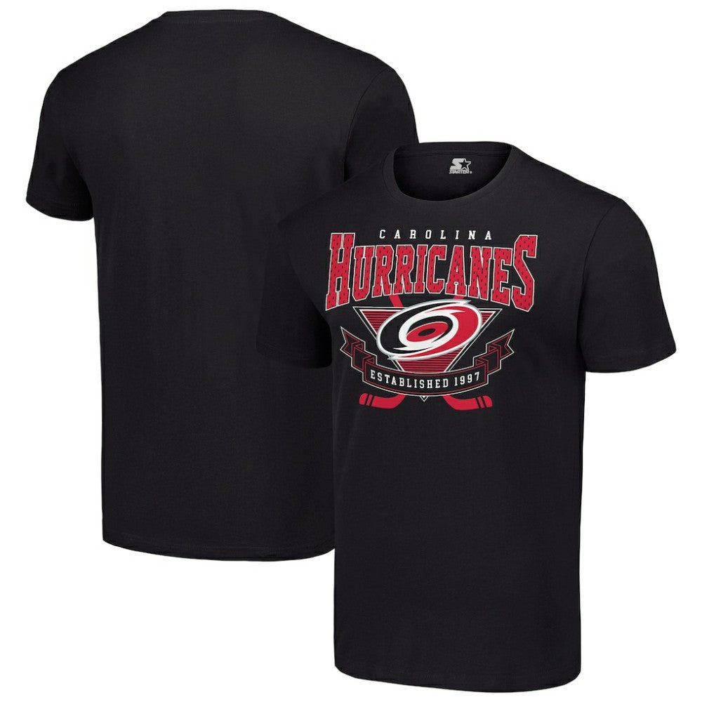 Carolina Hurricanes - Starter Team Logo Graphic T-Shirt Black