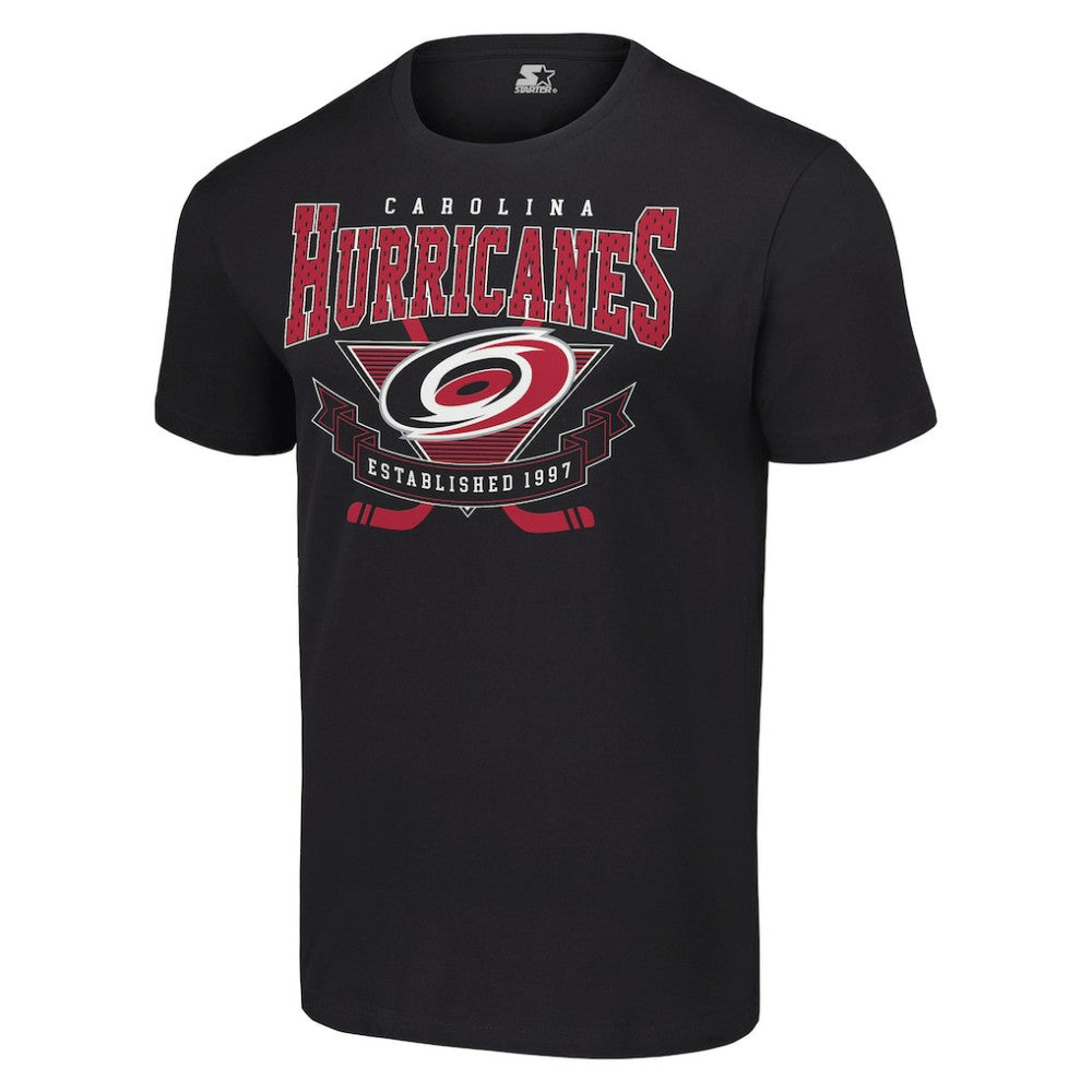 Carolina Hurricanes - Starter Team Logo Graphic T-Shirt Black