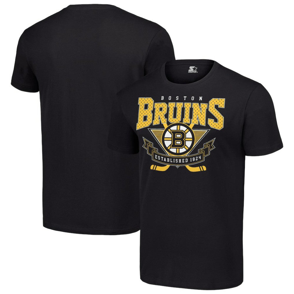 Boston Bruins Starter Team Logo Graphic T-Shirt Black