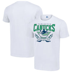 Vancouver Canucks - Starter Team Logo Graphic T-Shirt White