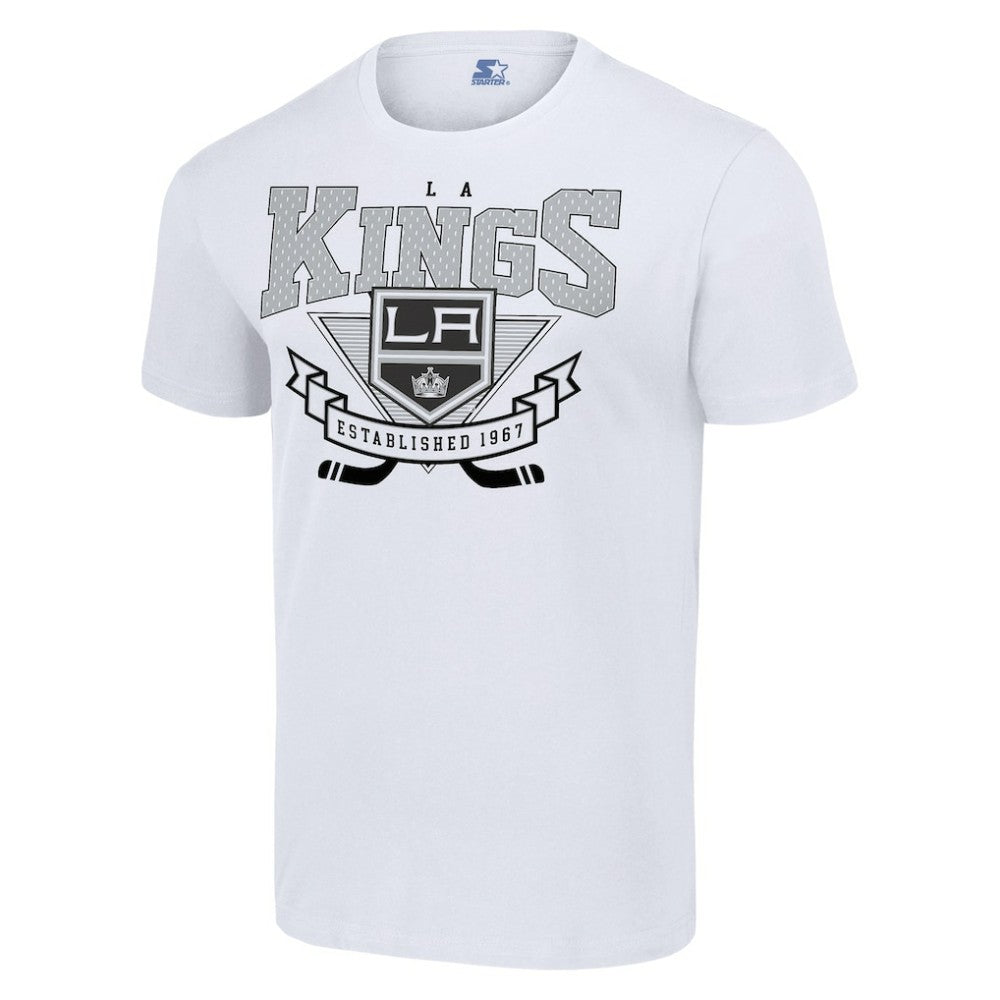 Los Angeles Kings - Starter Team Logo Graphic T-Shirt White