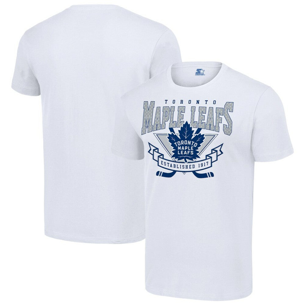 Toronto Maple Leafs - Starter Team Logo Graphic T-Shirt White