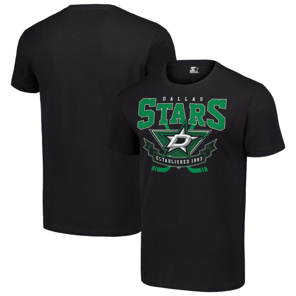 Dallas Stars - Starter Team Logo Graphic T-Shirt Black