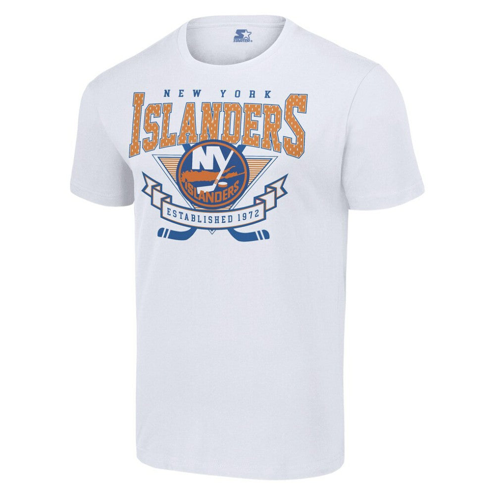 New York Islanders - Starter Team Logo Graphic T-Shirt White