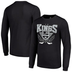 Los Angeles Kings - Starter Team Logo Graphic Long Sleeve T-Shirt Black
