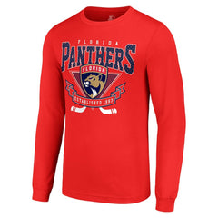 Florida Panthers - Starter Team Logo Graphic Long Sleeve T-Shirt Red