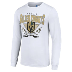 Vegas Golden Knights Starter Team Logo Graphic Long Sleeve T-Shirt White