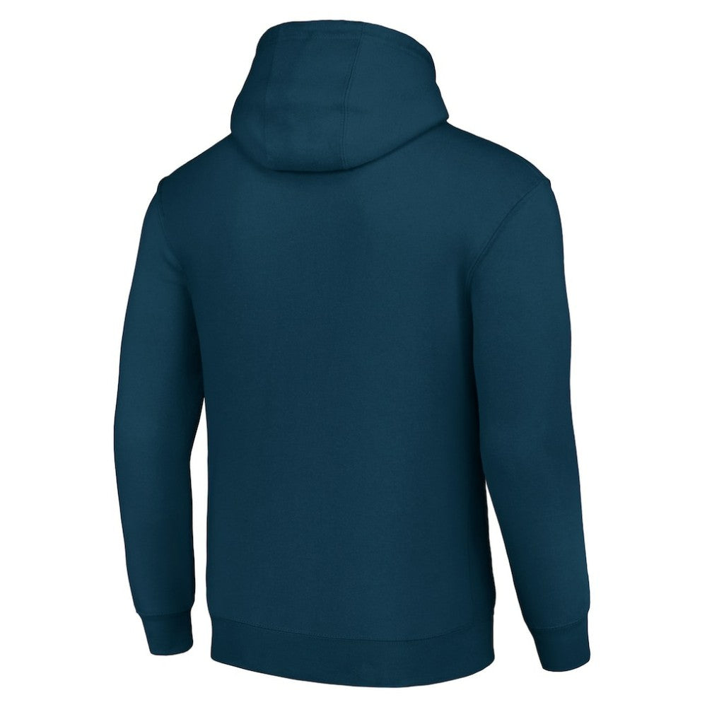 Seattle Kraken Starter Team Logo Graphic Fleece Tri-Blend Pullover Hoodie Deep Sea Blue