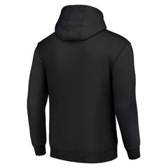 San Jose Sharks - Starter Team Logo Graphic Fleece Tri-Blend Pullover Hoodie Black
