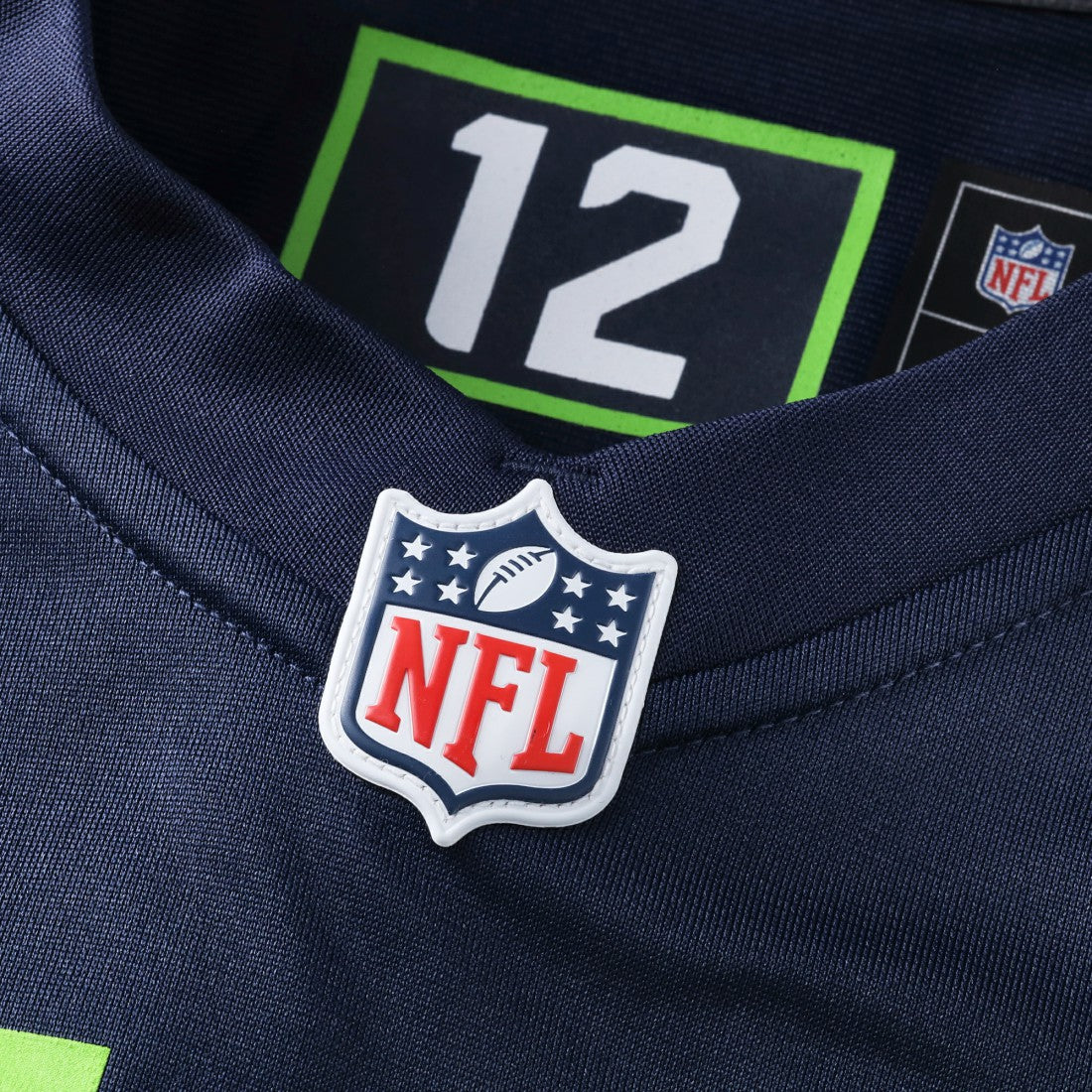 Seattle Seahawks Custom Game Jersey - College Navy | NFL Jerseys