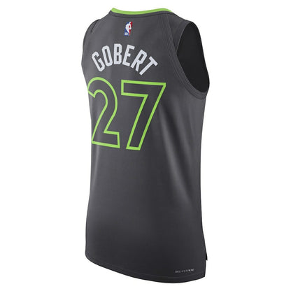 Rudy Gobert Minnesota Timberwolves Jordan Brand Authentic Jersey - Statement Edition - Anthracite on sale | NBA Jerseys