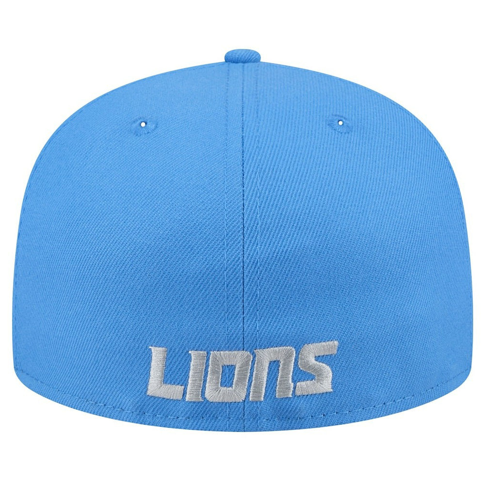 Detroit Lions New Era Omaha 59FIFTY Fitted Hat Blue - NFL