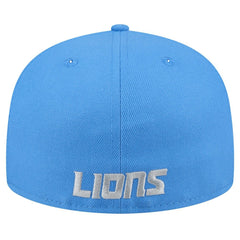 Detroit Lions New Era Omaha 59FIFTY Fitted Hat Blue - NFL