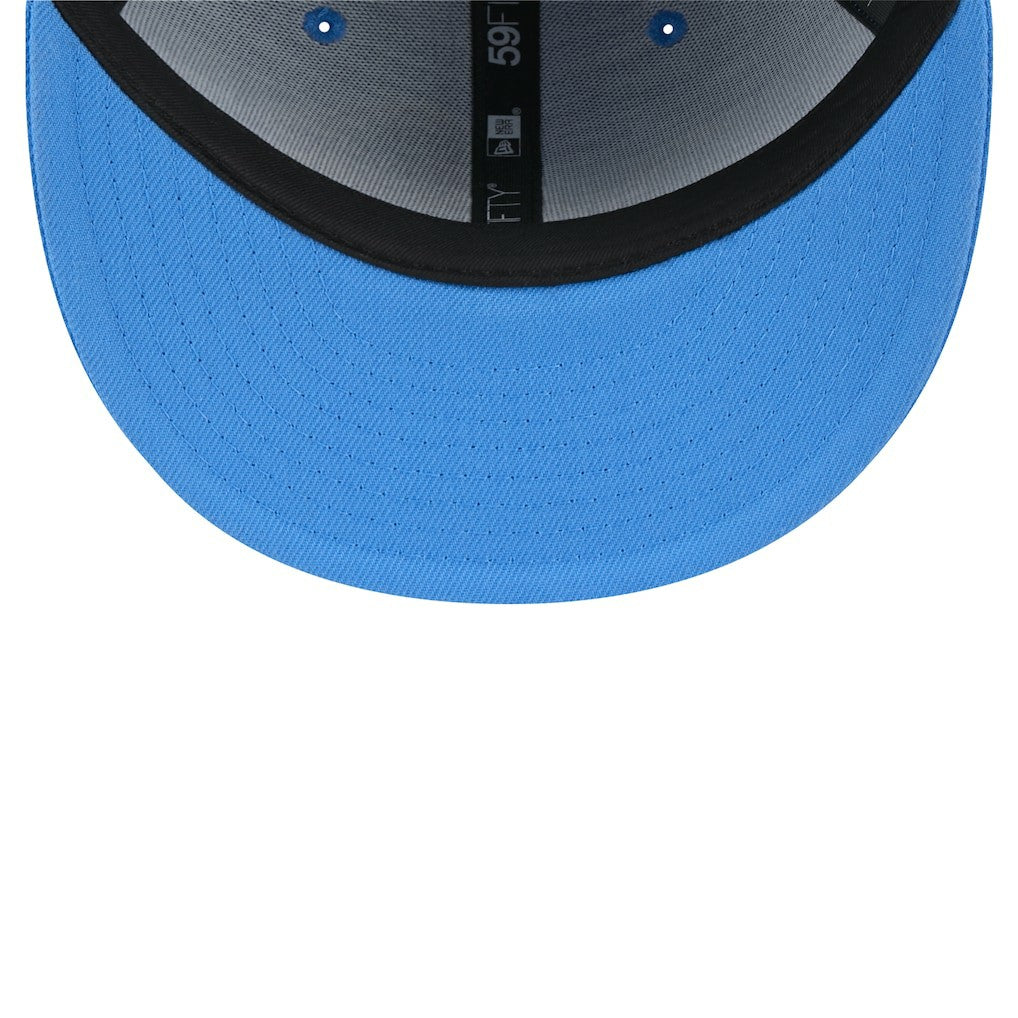 Detroit Lions New Era Omaha 59FIFTY Fitted Hat Blue - NFL