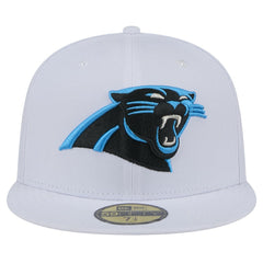 Carolina Panthers New Era Omaha 59FIFTY Fitted Hat White - NFL