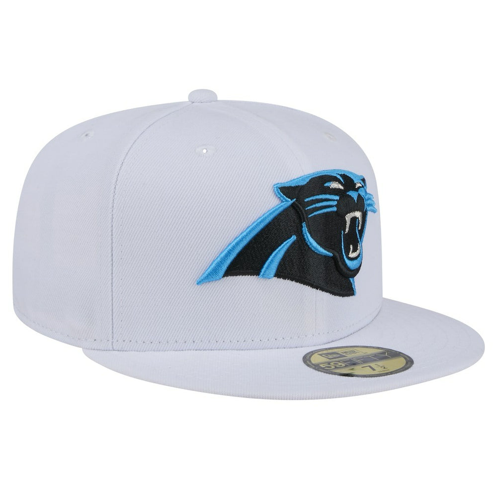 Carolina Panthers New Era Omaha 59FIFTY Fitted Hat White - NFL