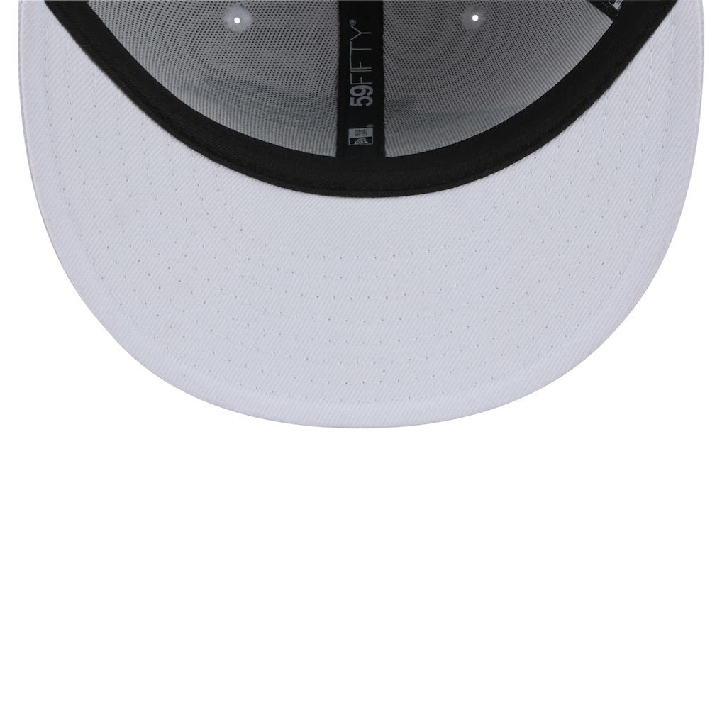 Carolina Panthers New Era Omaha 59FIFTY Fitted Hat White - NFL
