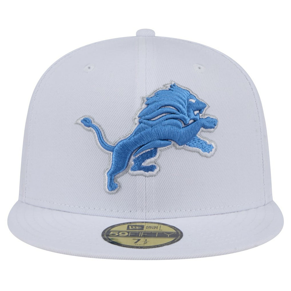 Detroit Lions New Era Omaha 59FIFTY Fitted Hat White - NFL